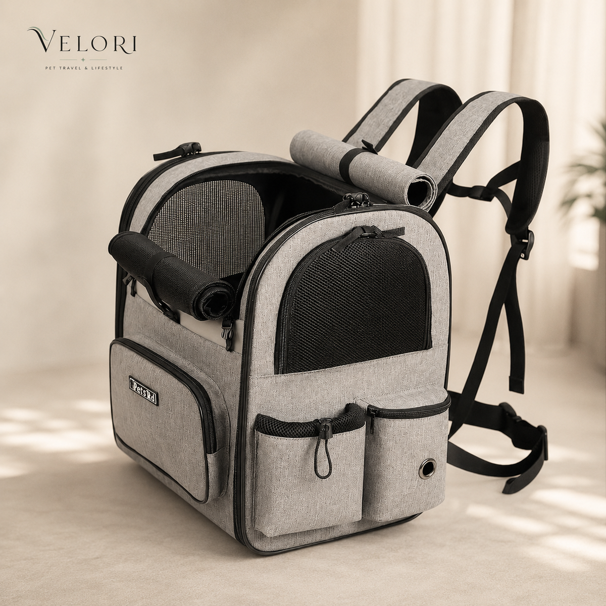 VELORI Explorer Pet Travel Backpack