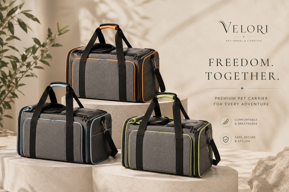 VELORI Nomad Expandable Pet Carrier